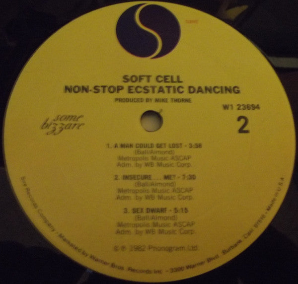 Non-Stop Ecstatic Dancing Soft Cell