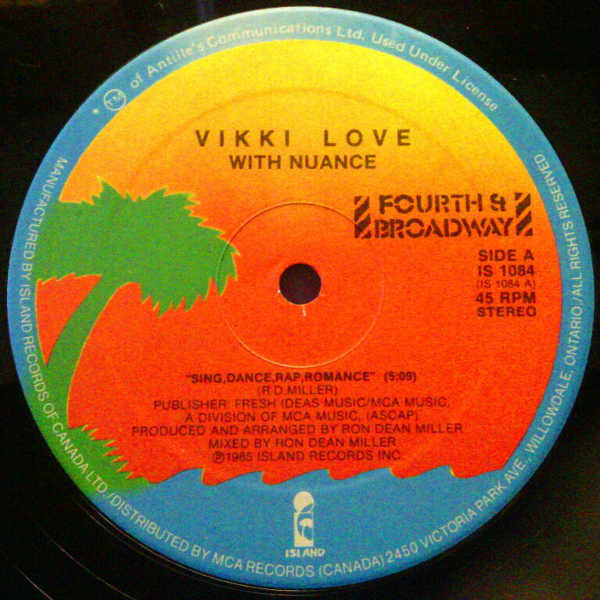 Sing, Dance, Rap, Romance Vikki Love,Nuance