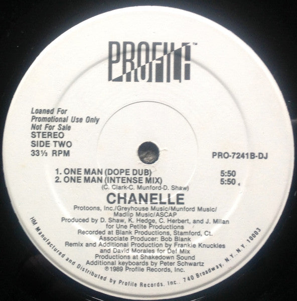 One Man Chanelle