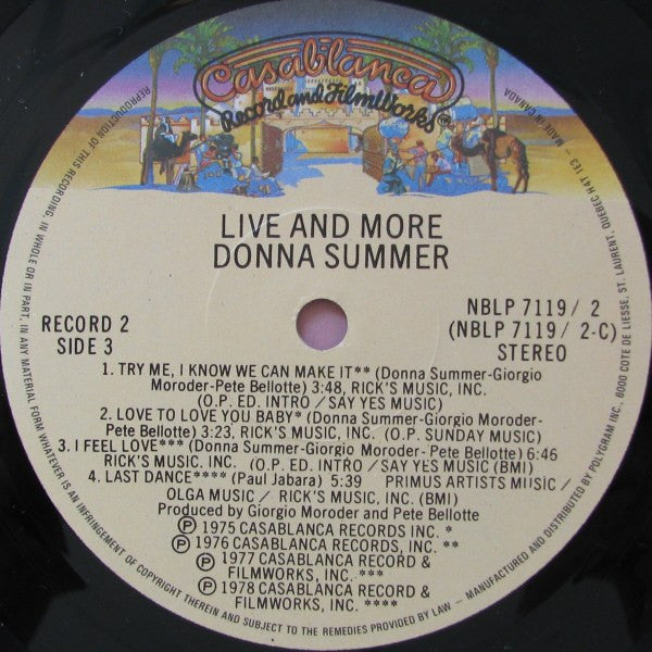 Live And More Donna Summer