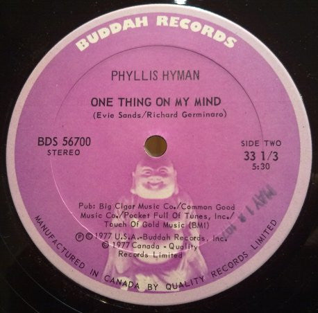 Loving You/Losing You / One Thing On My Mind Phyllis Hyman