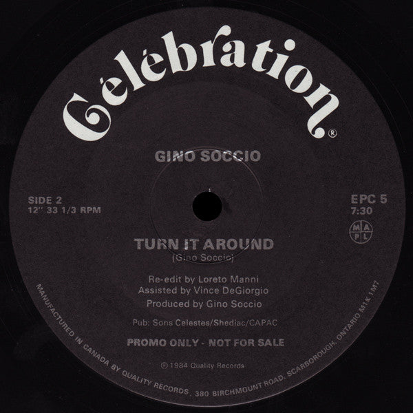 The Scene Gino Soccio