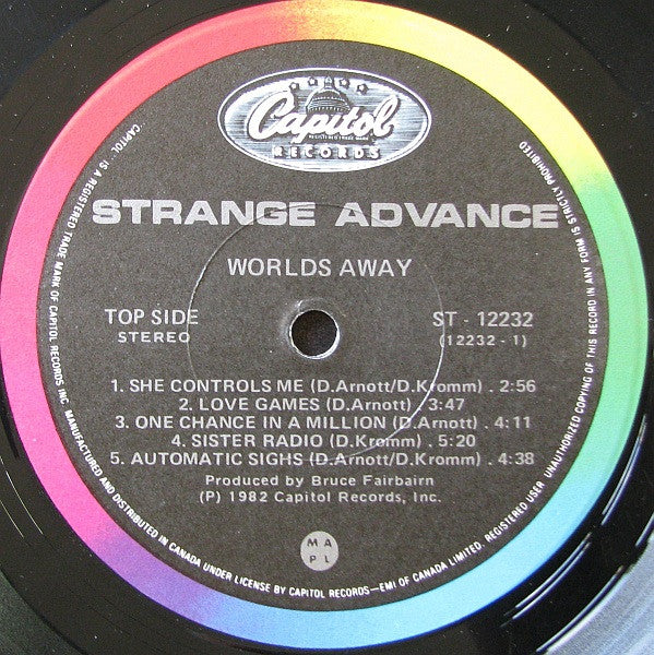 Worlds Away Strange Advance