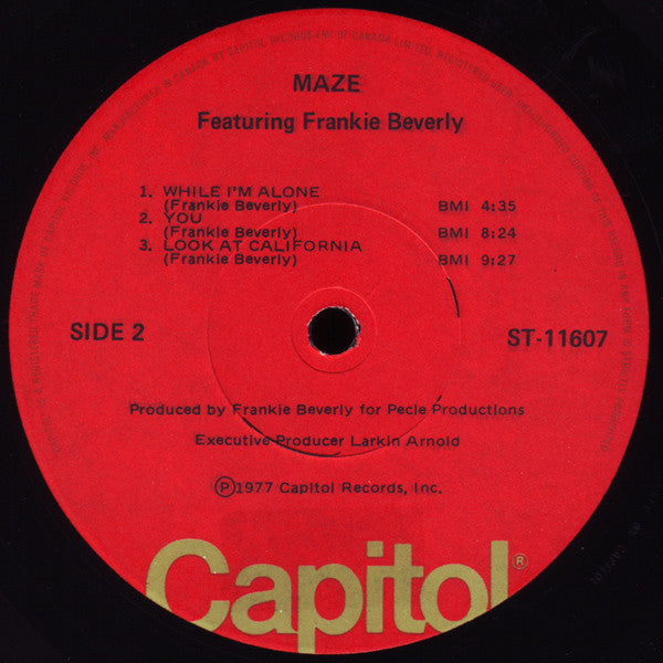 Maze Featuring Frankie Beverly Maze Featuring Frankie Beverly