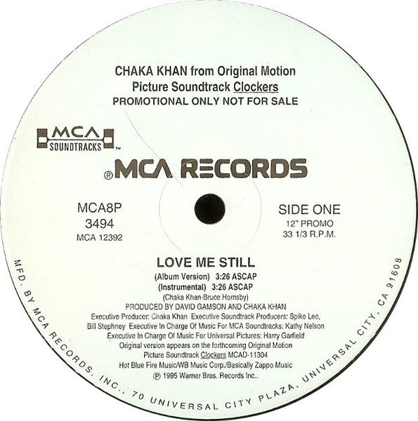 Love Me Still Chaka Khan