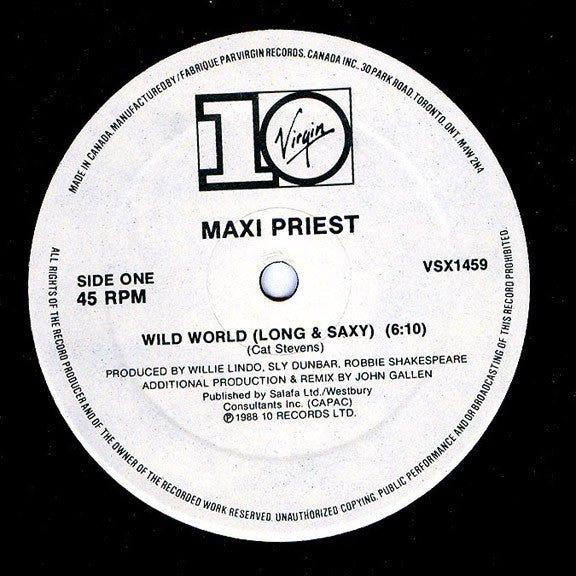 Wild World Maxi Priest