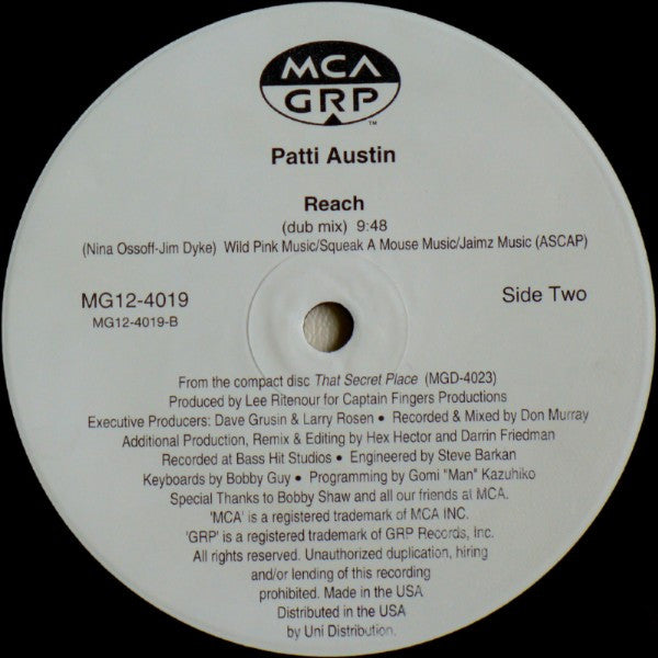 Reach Patti Austin