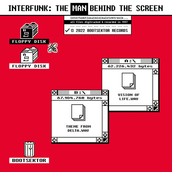 Close-up of the book "The Man Behind The Screen" by Rectangle Triangle with a detailed cover design.