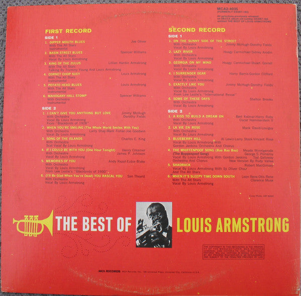 The Best Of Louis Armstrong | Rectangle Triangle