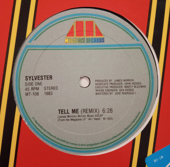 Tell Me (Remix) / All I Need Sylvester