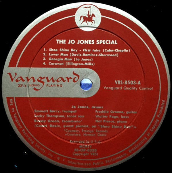 The Jo Jones Special Jo Jones