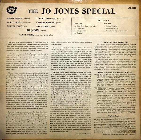 The Jo Jones Special Jo Jones
