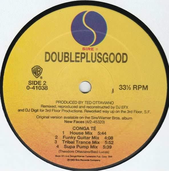Conga Té Doubleplusgood