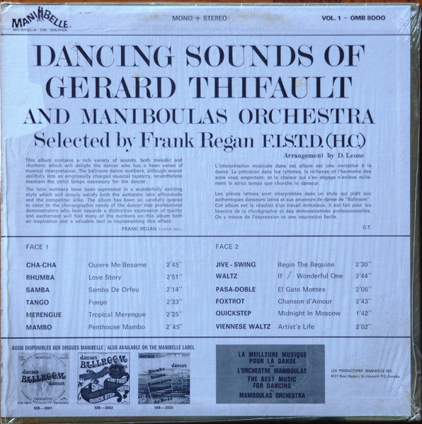 Dancing Sounds Of Gérard Thifault And Maniboulas Orchestra | Rectangle Triangle
