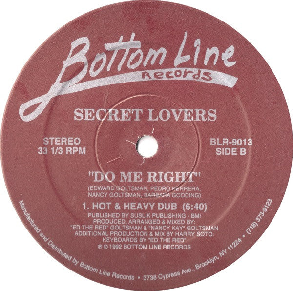 Do Me Right Secret Lovers