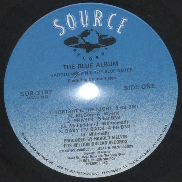 The Blue Album Harold Melvin And The Blue Notes,Sharon Paige