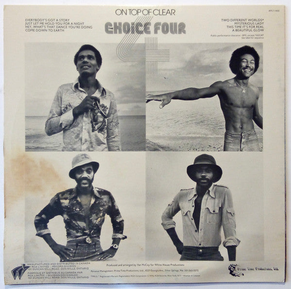 On Top Of Clear The Choice Four