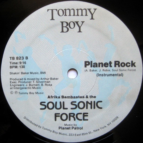 Planet Rock Afrika Bambaataa & Soulsonic Force,Planet Patrol