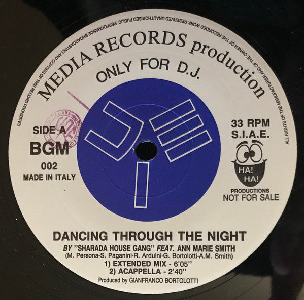 Dancing Through The Night Sharada House Gang,Ann-Marie Smith