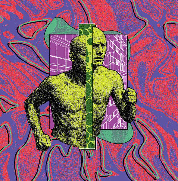 Rectangle Triangle Son Of The Light EP album cover featuring abstract artwork with vibrant colors and bold typography.