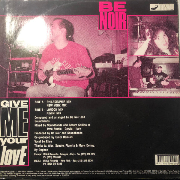 Give Me Your Love Be Noir