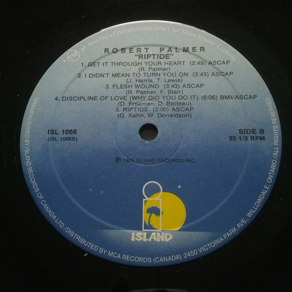 Riptide Robert Palmer