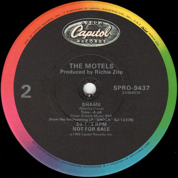 Shame The Motels