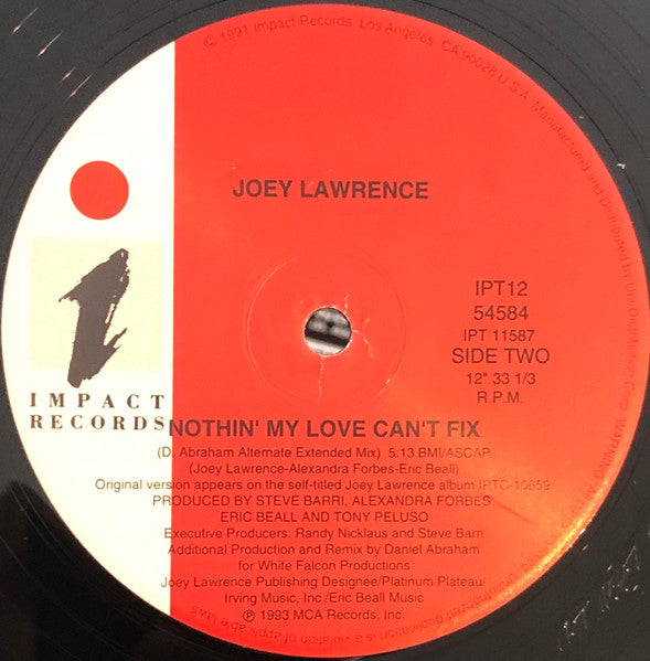 Nothin' My Love Can't Fix Joey Lawrence