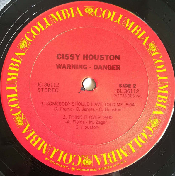Warning - Danger Cissy Houston