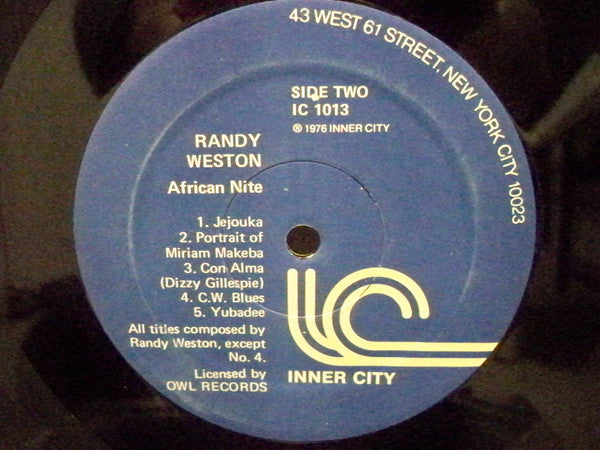 African Nite Randy Weston
