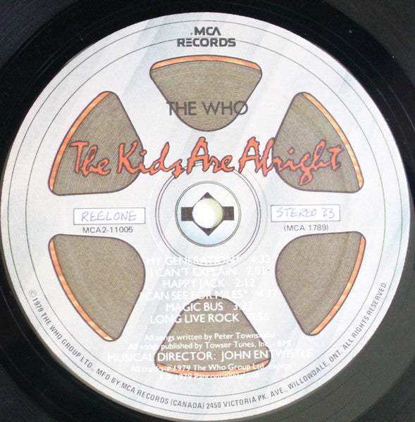 The Kids Are Alright The Who
