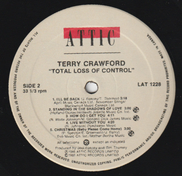 Total Loss Of Control Terry Crawford