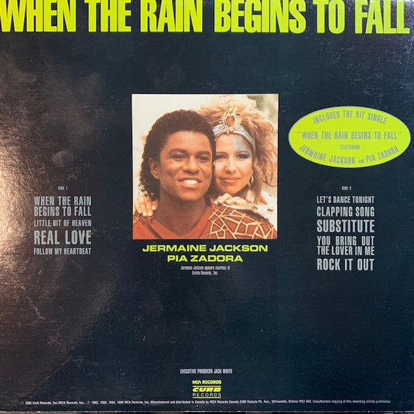 When The Rain Begins To Fall Pia Zadora
