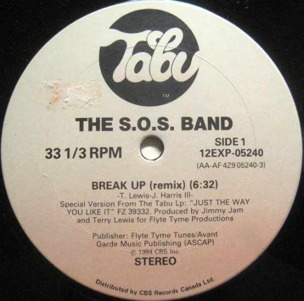 Break Up (Remix) The S.O.S. Band