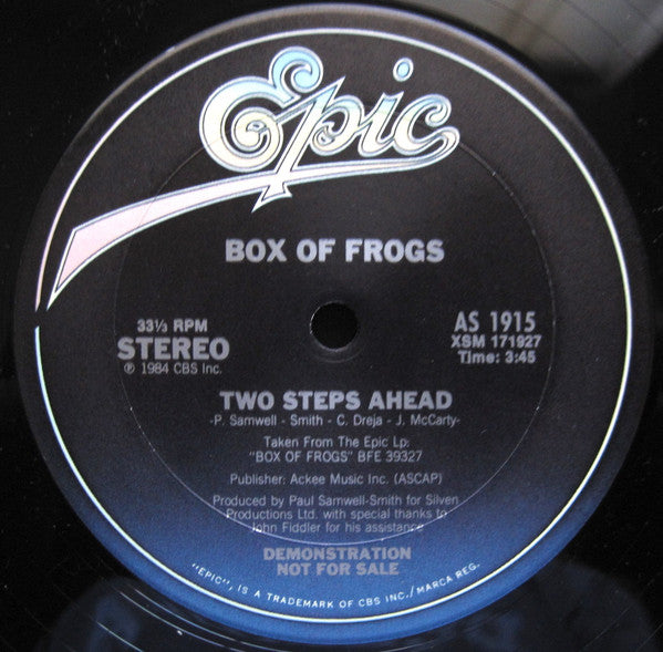 Two Steps Ahead Box Of Frogs