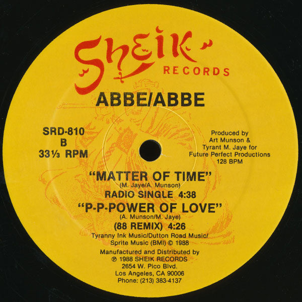 Matter Of Time Abbe Kanter