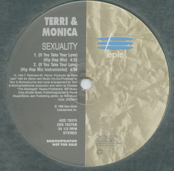 Sexuality (If You Take Your Love) Terri & Monica