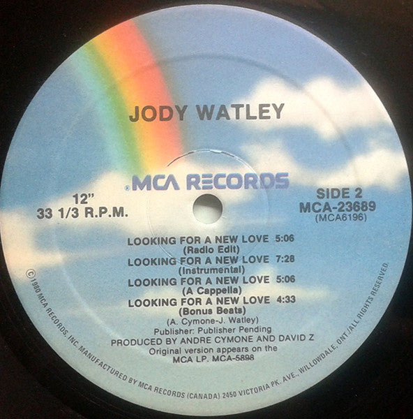 Looking For A New Love Jody Watley