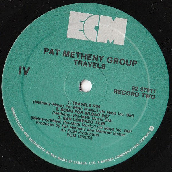 Travels Pat Metheny Group