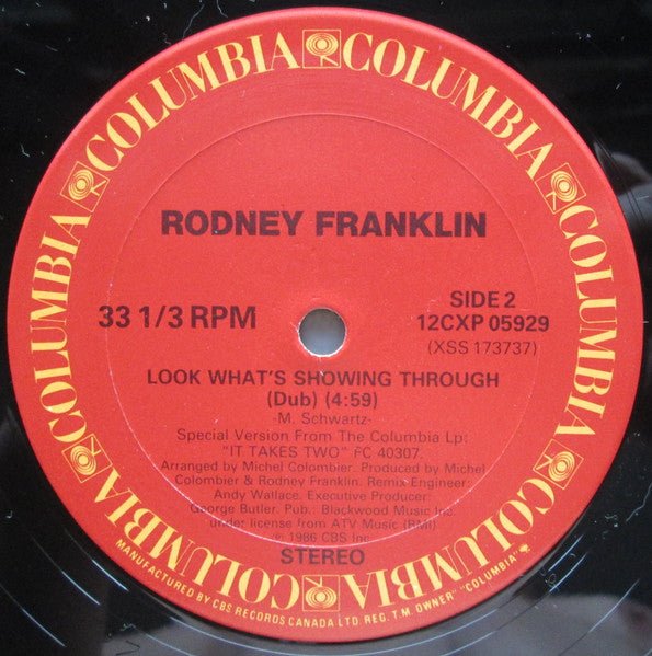 Regardez ce qui transparaît Rodney Franklin