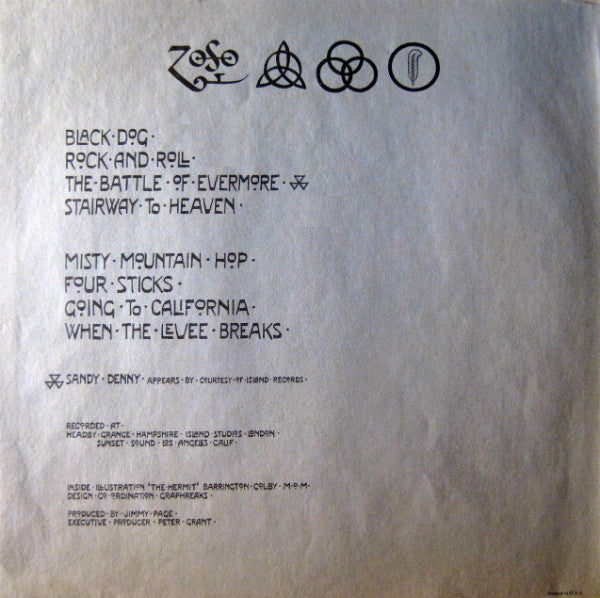 Untitled 9 Led Zeppelin