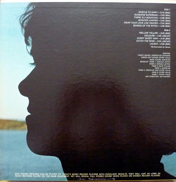 Donovan's Greatest Hits Donovan