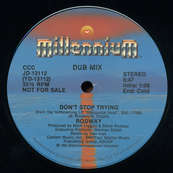 Don't Stop Trying Steve Rodway