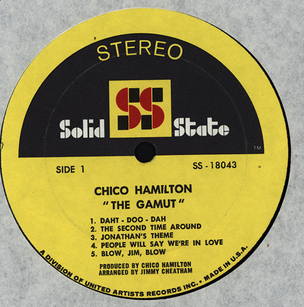 The Gamut Chico Hamilton