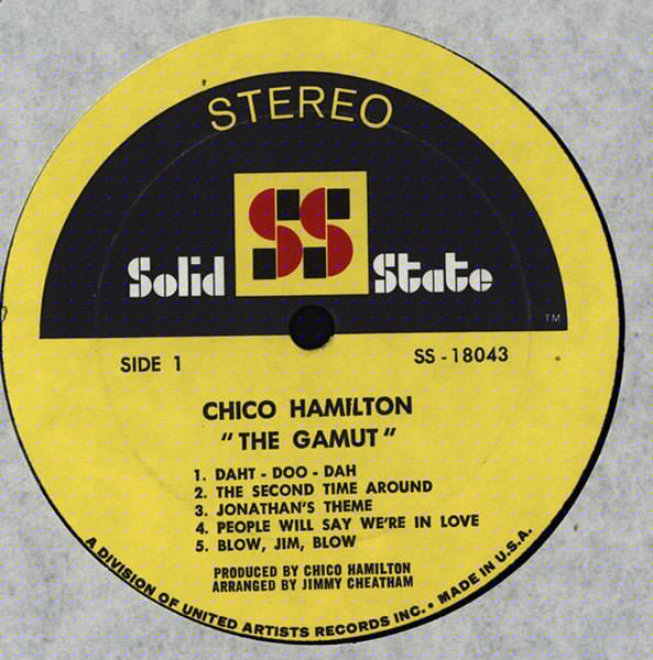 The Gamut Chico Hamilton