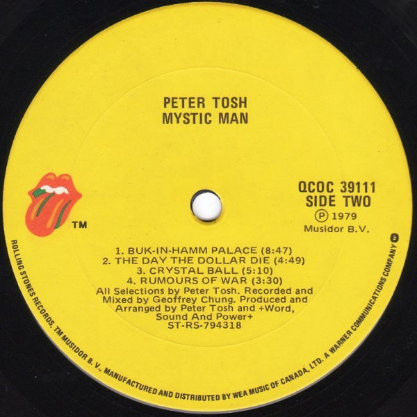 Mystic Man Peter Tosh
