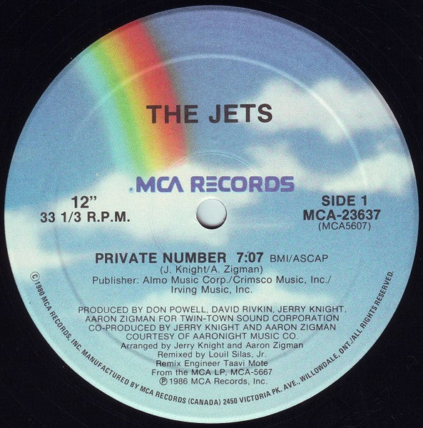Private Number (12" Version) The Jets