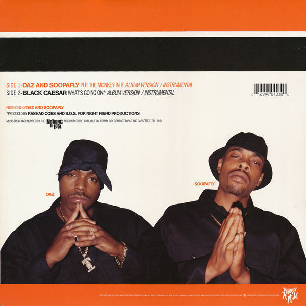 Put The Monkey In It / What's Going On Daz Dillinger,Soopafly,Black Caesar