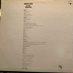 In The Beginning Hubert Laws