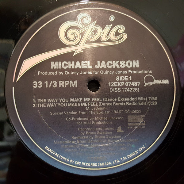 The Way You Make Me Feel Michael Jackson